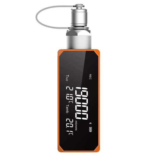 VGW-MINI (Elitech Wireless Micron Gauge 1~19,000 Microns, Digital Vacuum Gauge for HVAC and automotive, Refrigerant Vacuum Meter 1/4" SAE)