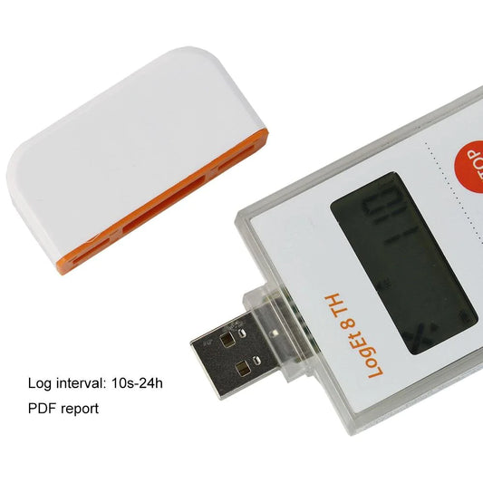 LogEt 8 TH Temperature and Humidity Data Logger