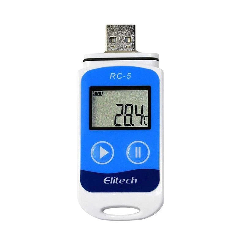 Elitech RC-5 USB Temperature Data Logger with 32000 Recording Points