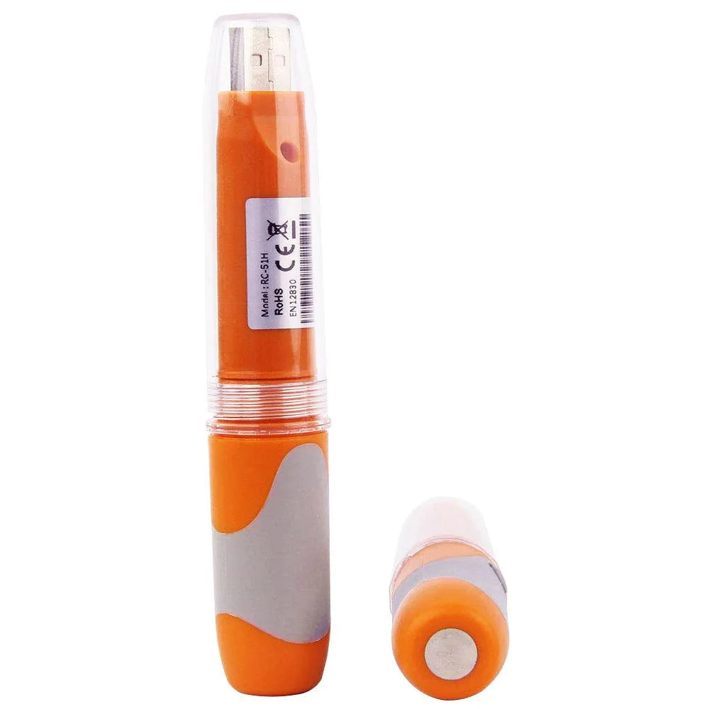 Elitech RC-51H USB Temperature and Humidity Data Logger Pen-styled Auto PDF 32000 Points