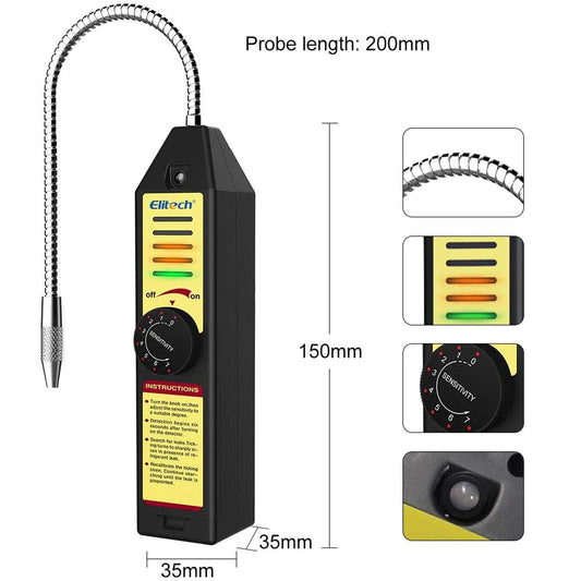 Elitech ILD-300 Infrared Leak Detector Detect All HFC, CFC, HCFC